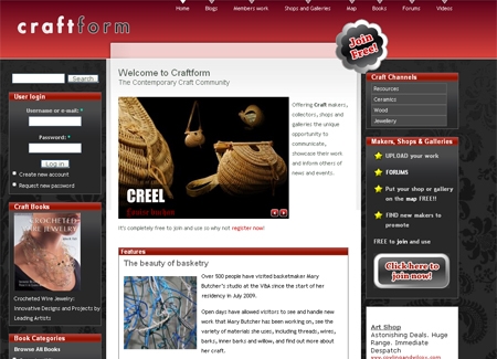 Craftform - Crafts Social Networking Site